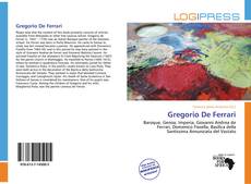 Bookcover of Gregorio De Ferrari