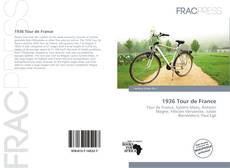Capa do livro de 1936 Tour de France 