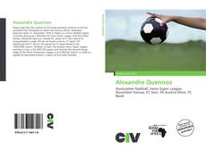 Capa do livro de Alexandre Quennoz 