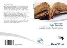 Bookcover of Kate Burridge