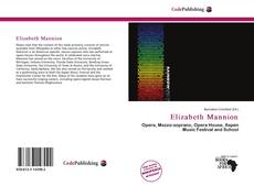 Обложка Elizabeth Mannion