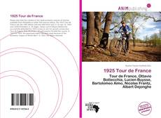 Capa do livro de 1925 Tour de France 