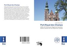 Bookcover of Port-Royal des Champs