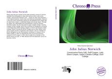 Portada del libro de John Julius Norwich