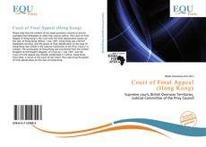 Bookcover of Court of Final Appeal (Hong Kong)