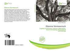 Bookcover of Etienne Vermeersch