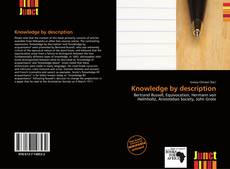 Copertina di Knowledge by description