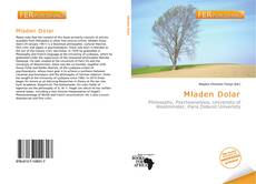 Bookcover of Mladen Dolar