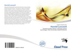 Bookcover of Harold Lasswell