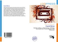 Bookcover of Carol Brice