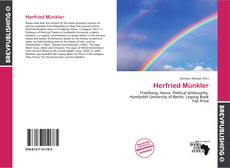 Buchcover von Herfried Münkler