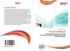 Couverture de Frank R. Pfetsch