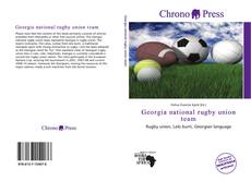 Bookcover of Georgia national rugby union team