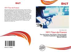 1911 Tour de France的封面