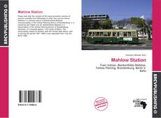 Buchcover von Mahlow Station