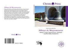 Capa do livro de Abbaye de Moyenmoutier 