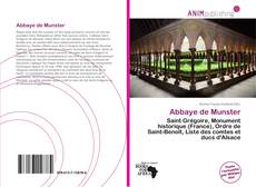 Capa do livro de Abbaye de Munster 