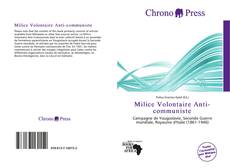 Bookcover of Milice Volontaire Anti-communiste