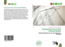 Buchcover von Corporate Tax in the United States