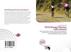 Buchcover von 2010 Omega Pharma-Lotto Season