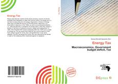 Copertina di Energy Tax