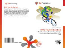 Buchcover von 2010 Tour de San Luis