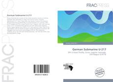 Bookcover of German Submarine U-217