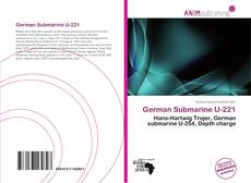 Capa do livro de German Submarine U-221 