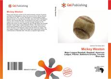 Buchcover von Mickey Weston