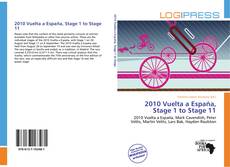 Bookcover of 2010 Vuelta a España, Stage 1 to Stage 11