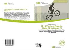 Bookcover of 2010 Vuelta a España, Stage 12 to Stage 21