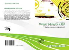 Buchcover von German Submarine U-259