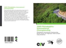 Capa do livro de 2009 Philadelphia International Championship 