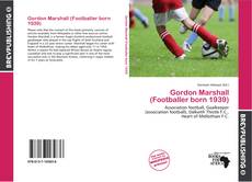 Copertina di Gordon Marshall (Footballer born 1939)