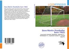 Bookcover of Dave Martin (Footballer born 1963)