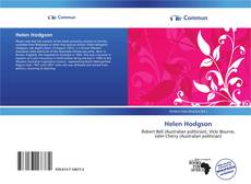 Capa do livro de Helen Hodgson 