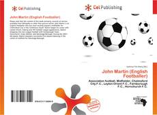 Buchcover von John Martin (English Footballer)