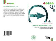 Bookcover of German Submarine U-371