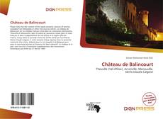 Copertina di Château de Balincourt