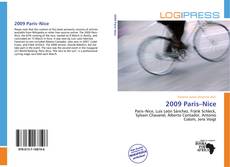 Bookcover of 2009 Paris–Nice