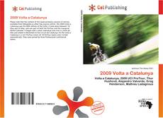 Buchcover von 2009 Volta a Catalunya