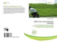 Bookcover of 2009 Tour of the Basque Country