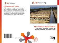 Capa do livro de Köln-Weiden West Station 