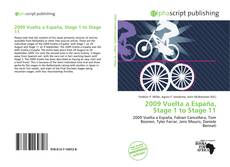 Bookcover of 2009 Vuelta a España, Stage 1 to Stage 11