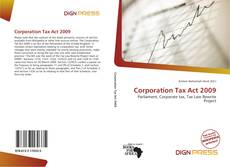 Bookcover of Corporation Tax Act 2009