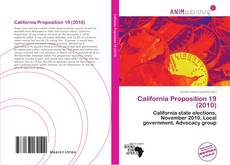 Capa do livro de California Proposition 19 (2010) 