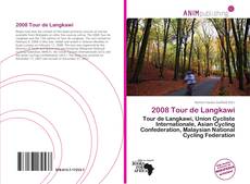 Capa do livro de 2008 Tour de Langkawi 