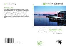 Bookcover of Blatačko Lake