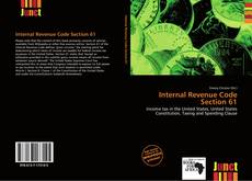 Copertina di Internal Revenue Code Section 61