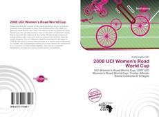 Bookcover of 2008 UCI Women's Road World Cup